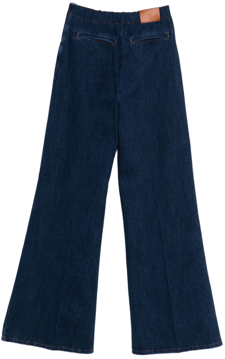 Forte Forte Jeans Blue Blauw