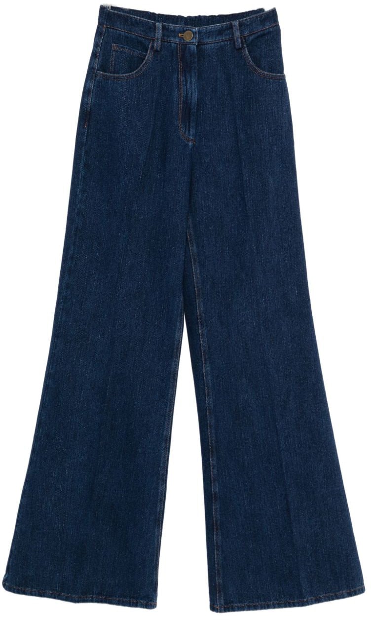 Forte Forte Jeans Blue Blauw