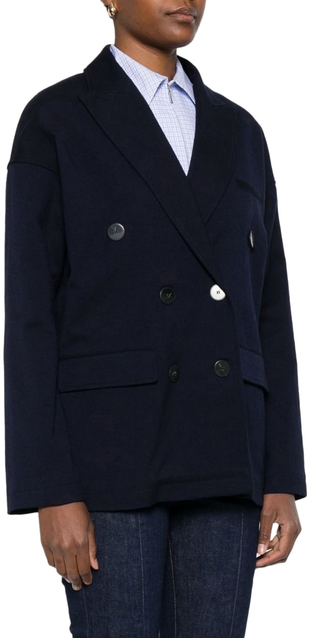 Forte Forte Jackets Blue Blauw