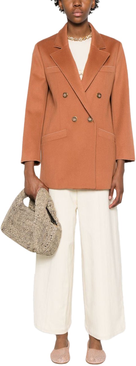 Forte Forte Trousers Beige Beige