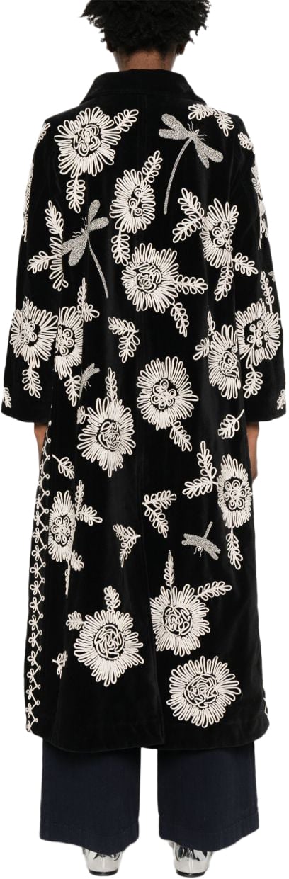 Forte Forte Coats Black Zwart