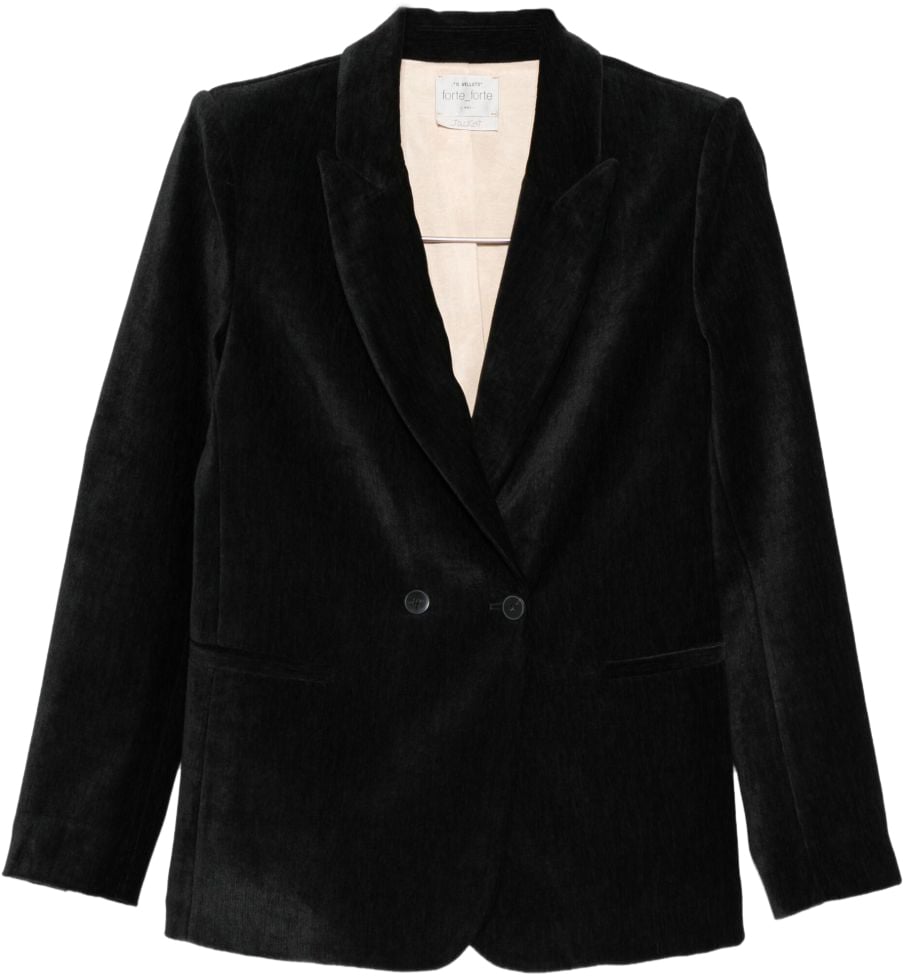 Forte Forte Jackets Black Zwart