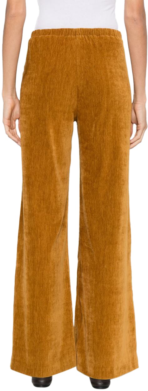 Forte Forte Trousers Marrone Chiaro Bruin