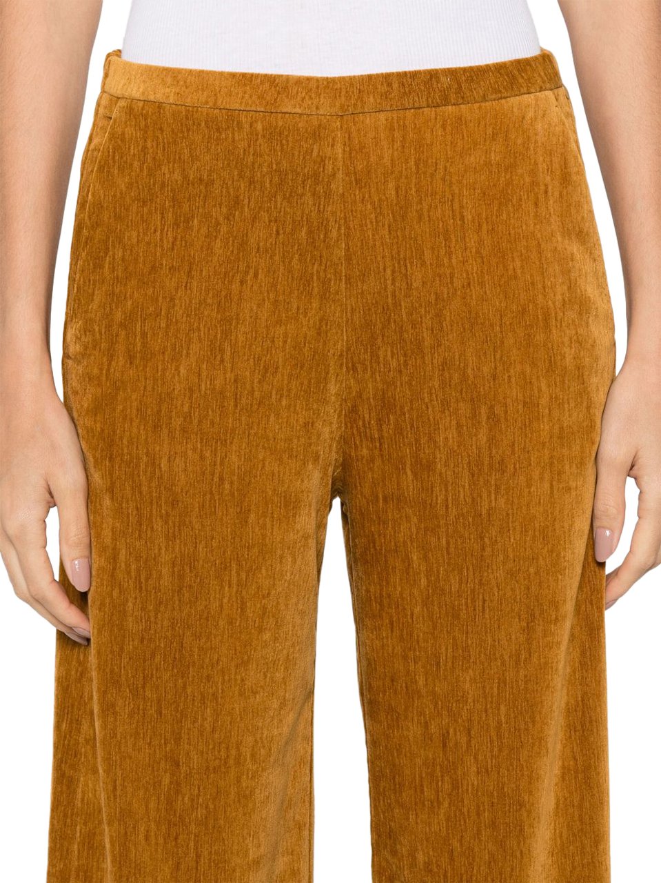 Forte Forte Trousers Marrone Chiaro Bruin