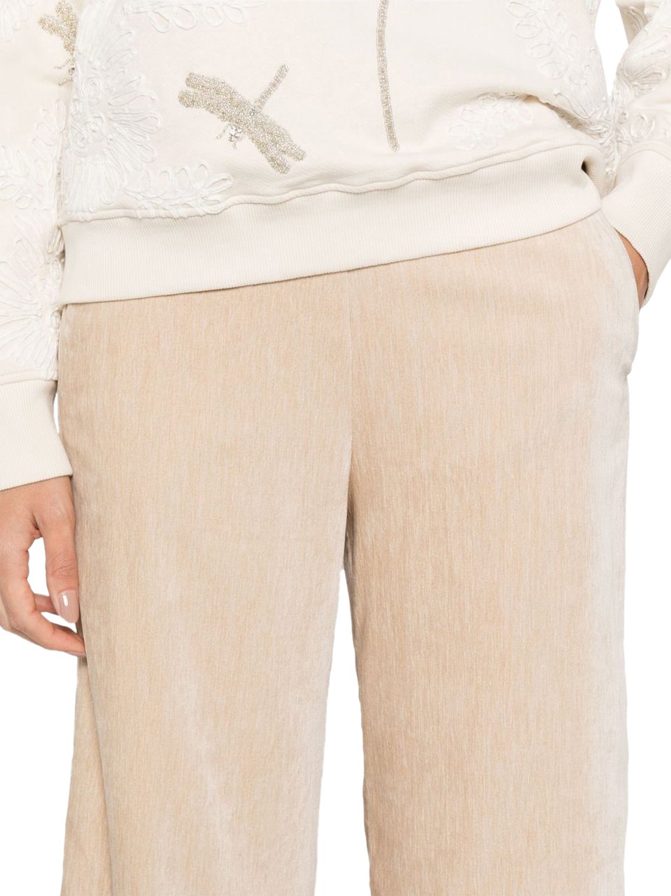 Forte Forte Trousers Beige Beige