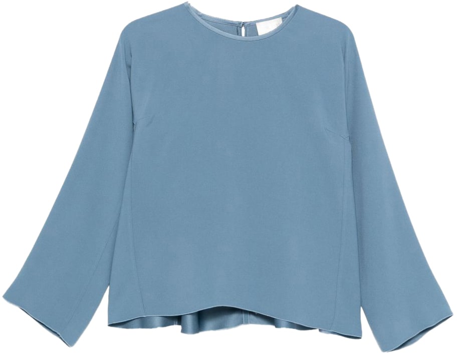 Forte Forte Top Clear Blue Blauw