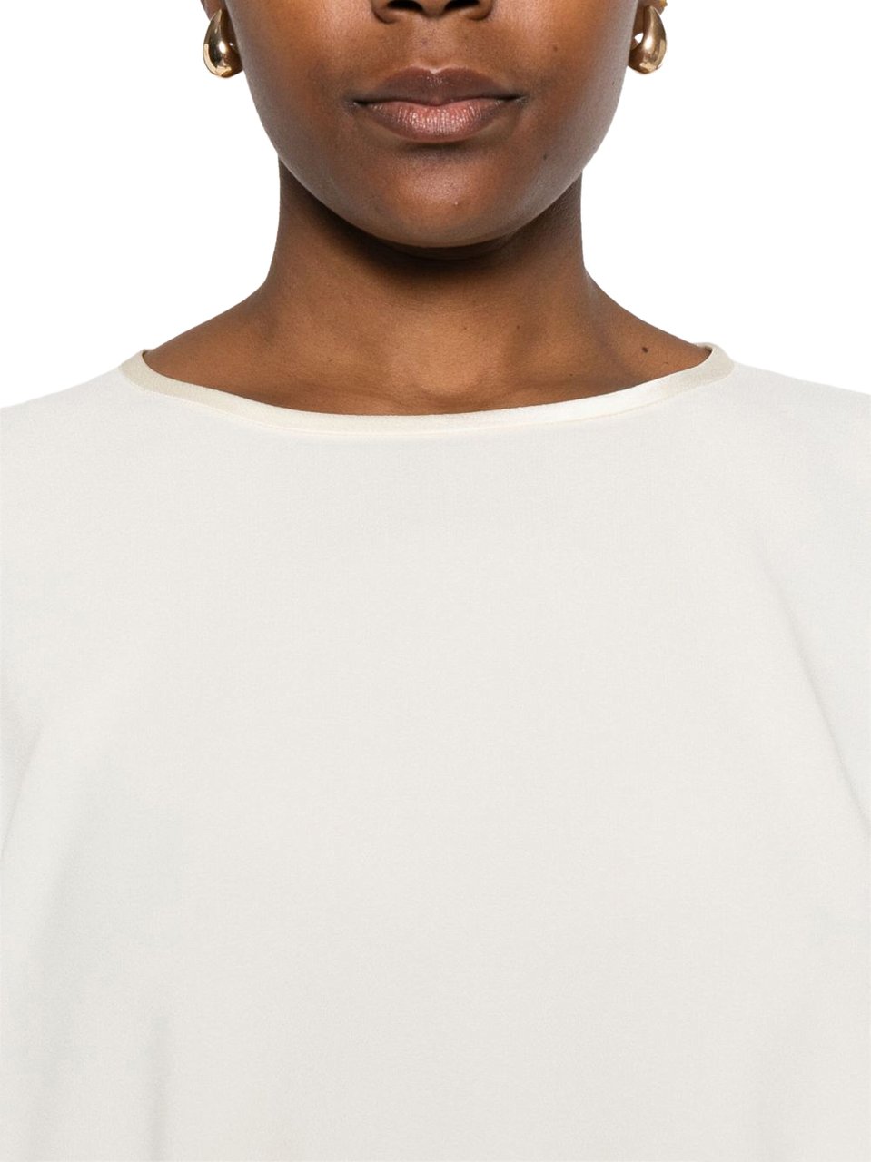 Forte Forte Top Ivory Wit