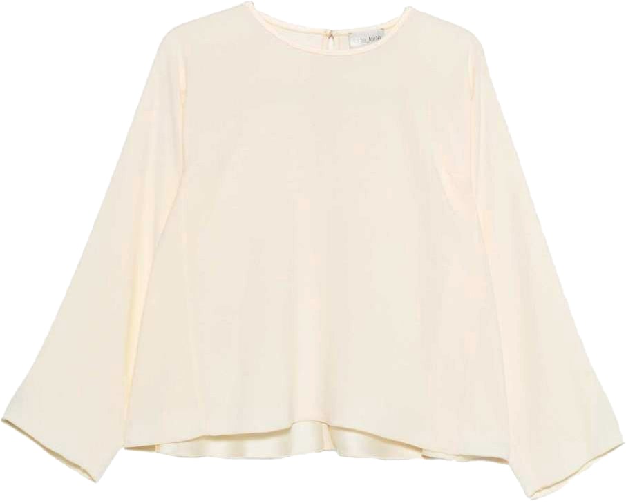 Forte Forte Top Ivory Wit