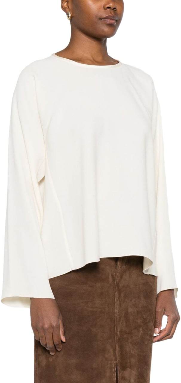 Forte Forte Top Ivory Wit
