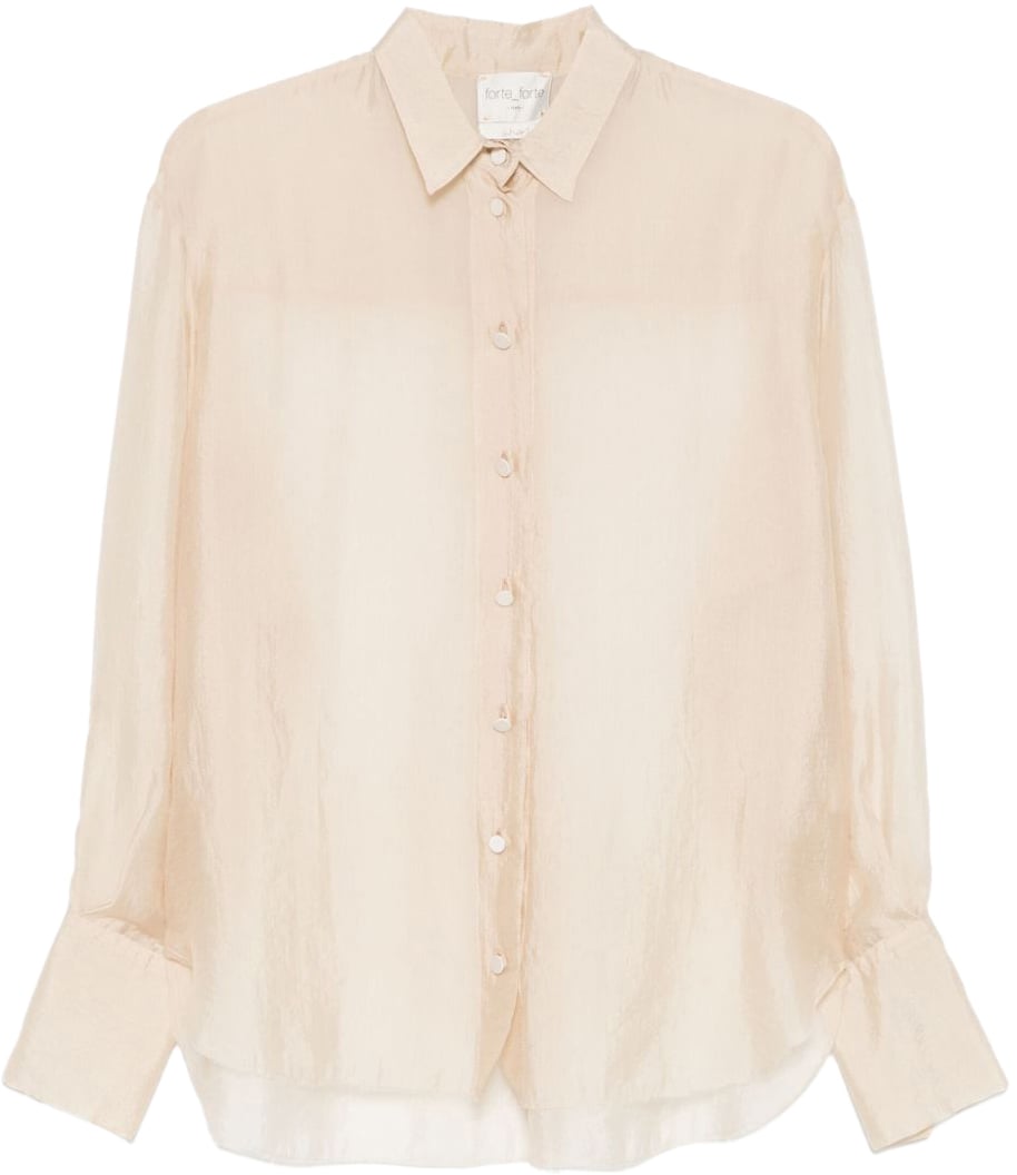 Forte Forte Shirts Beige Beige
