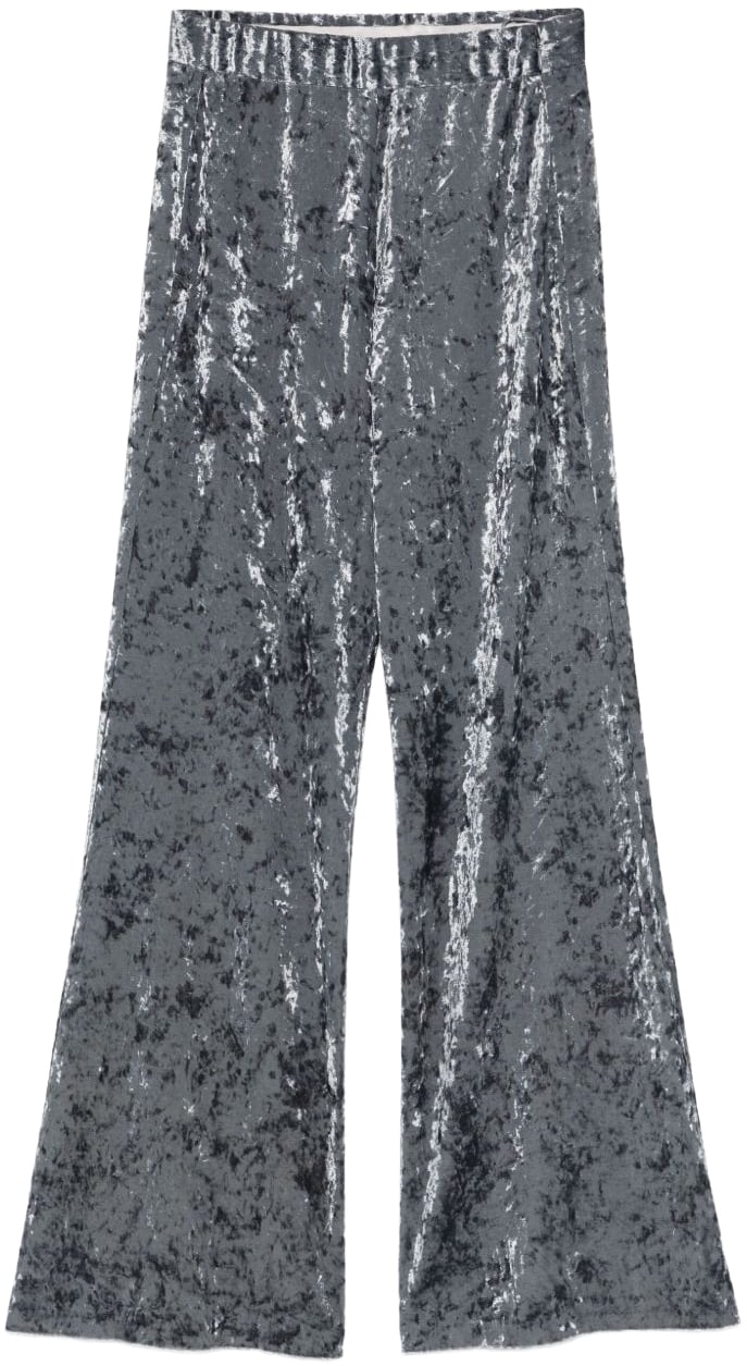 Forte Forte Trousers Grey Grijs