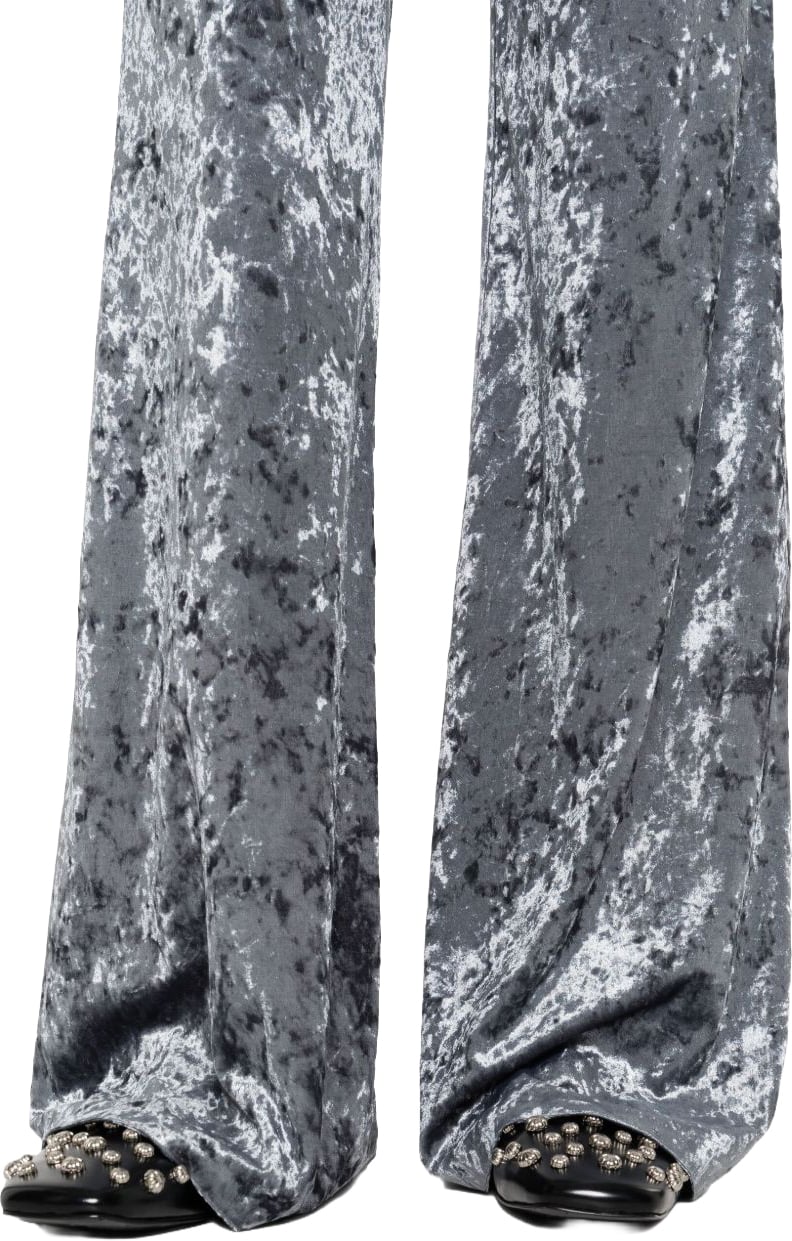 Forte Forte Trousers Grey Grijs