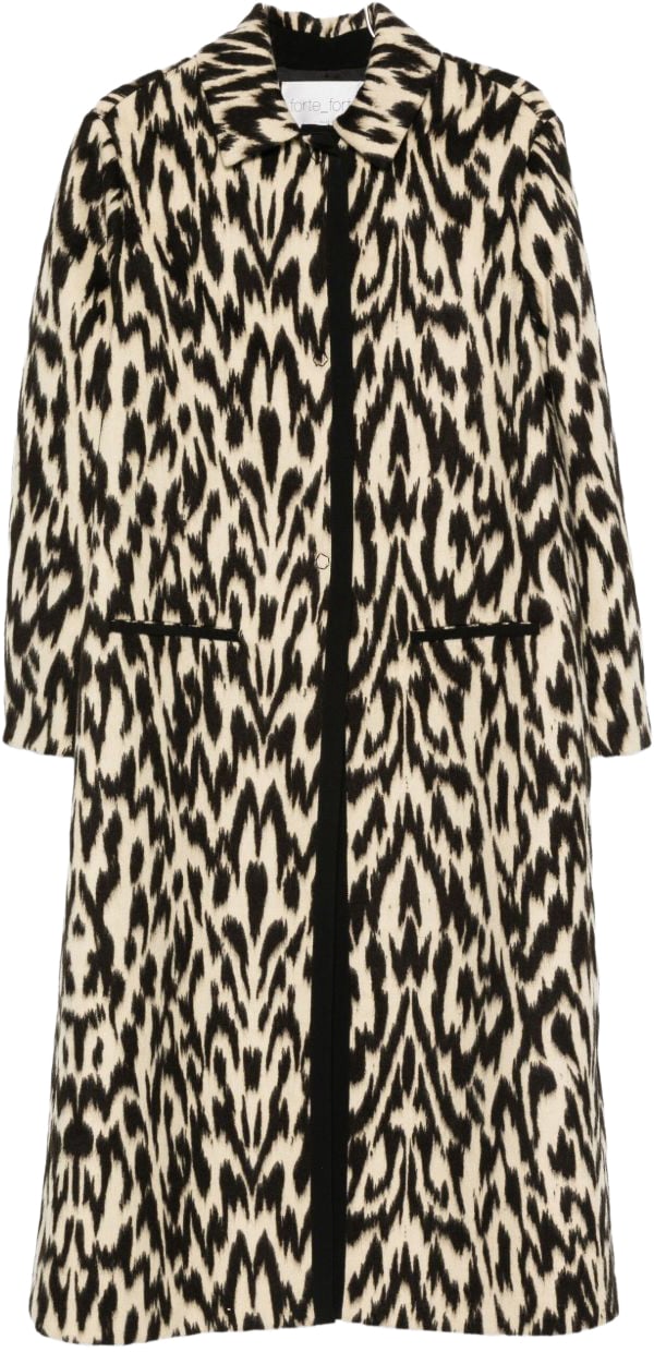 Forte Forte Coats Brown Bruin