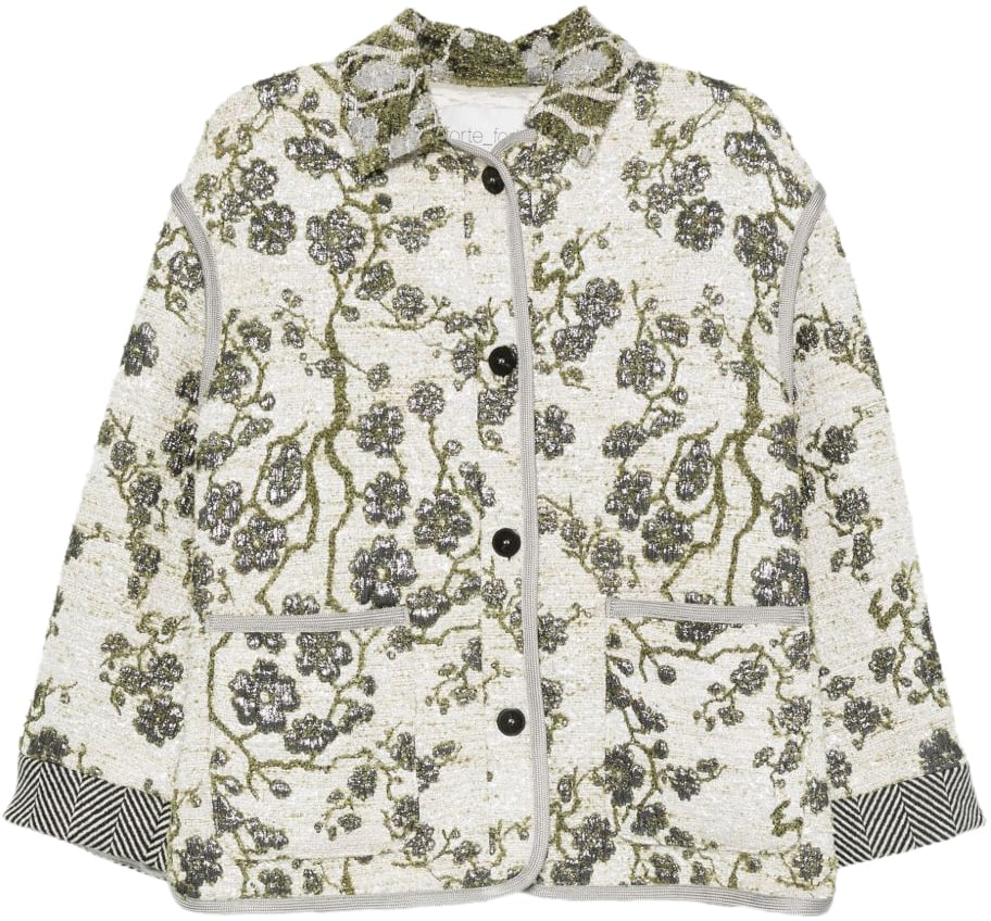 Forte Forte Jackets Ivory Wit