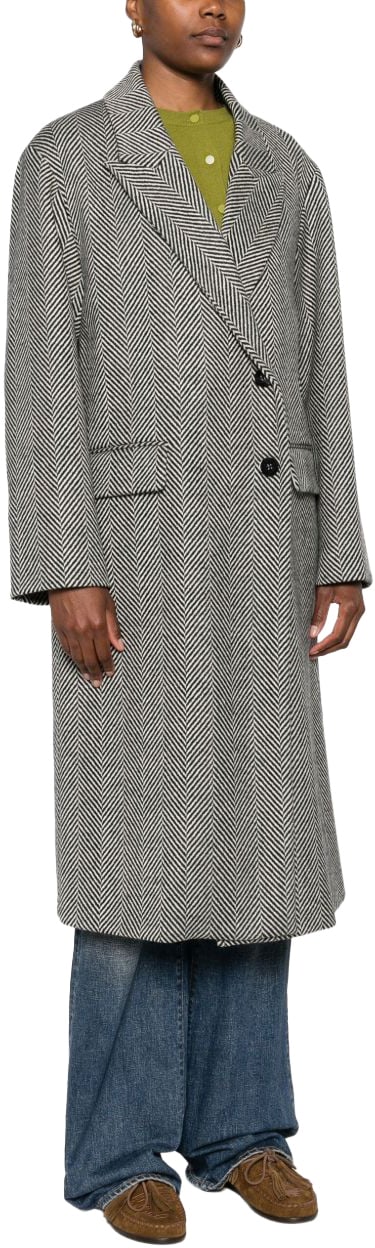 Forte Forte Coats Grey Grijs