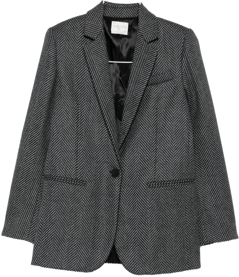 Forte Forte Jackets Grey Grijs