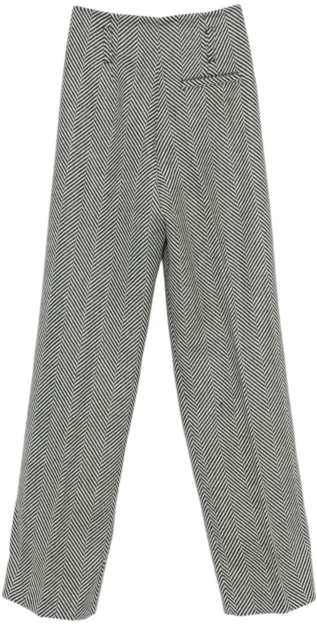 Forte Forte Trousers Grey Grijs