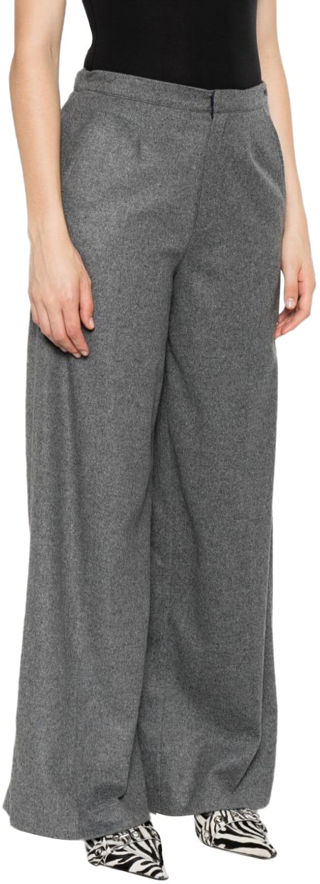 Forte Forte Trousers Grey Grijs