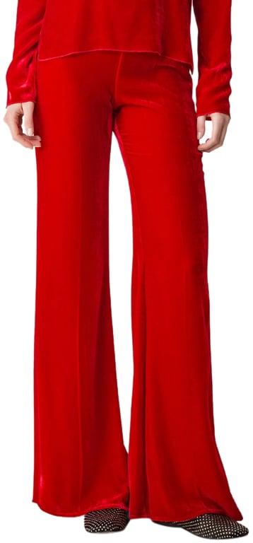 Forte Forte Trousers Red Rood
