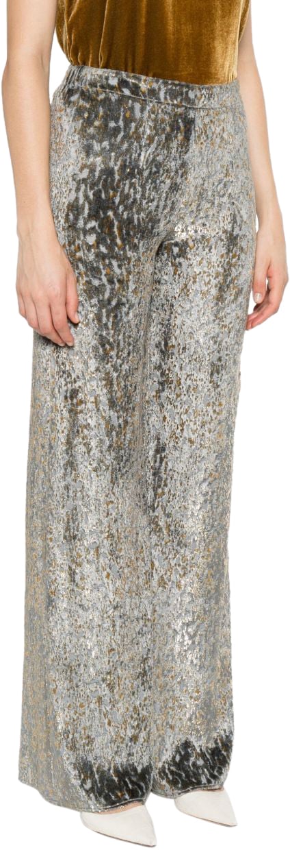 Forte Forte Trousers Grey Grijs