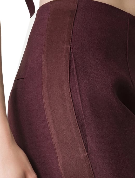 Forte Forte Trousers Cioccolato Bruin