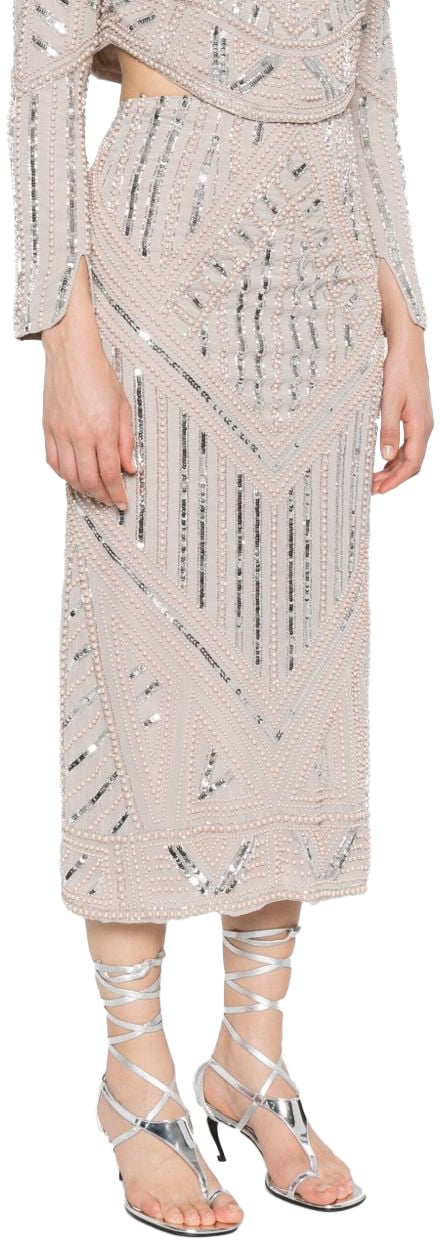 Forte Forte Skirts Ivory Wit