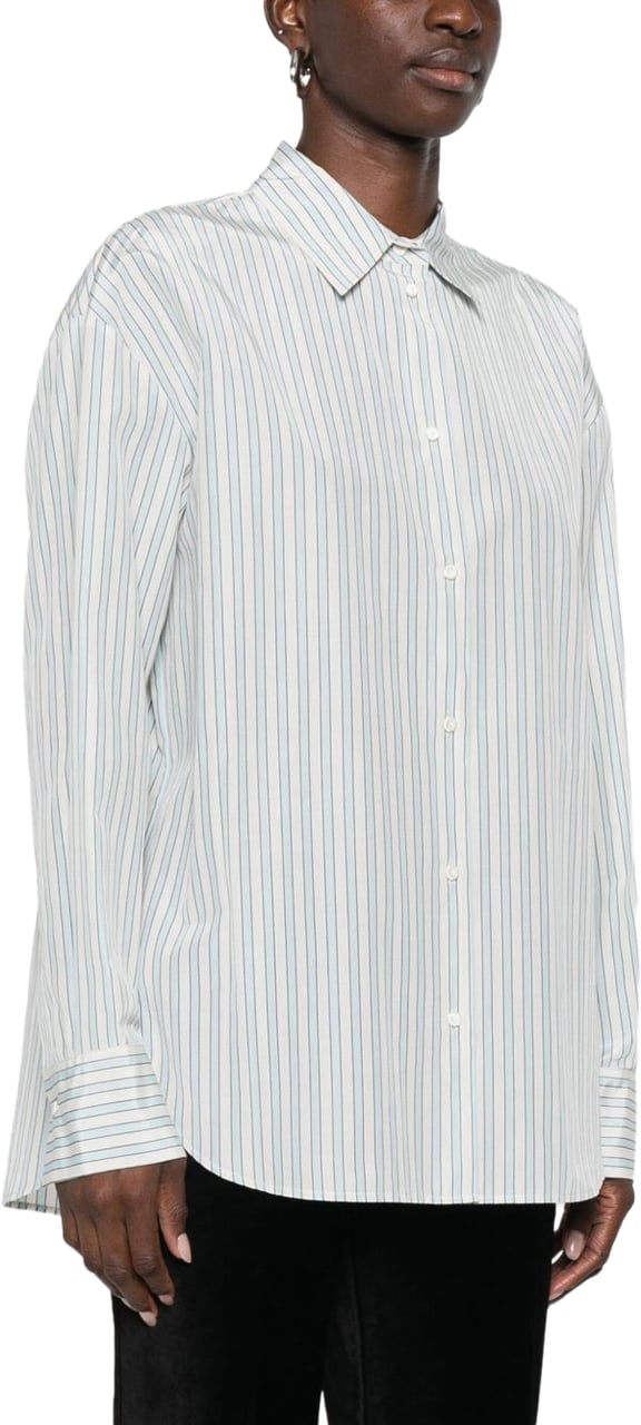 Forte Forte Shirts Clear Blue Blauw
