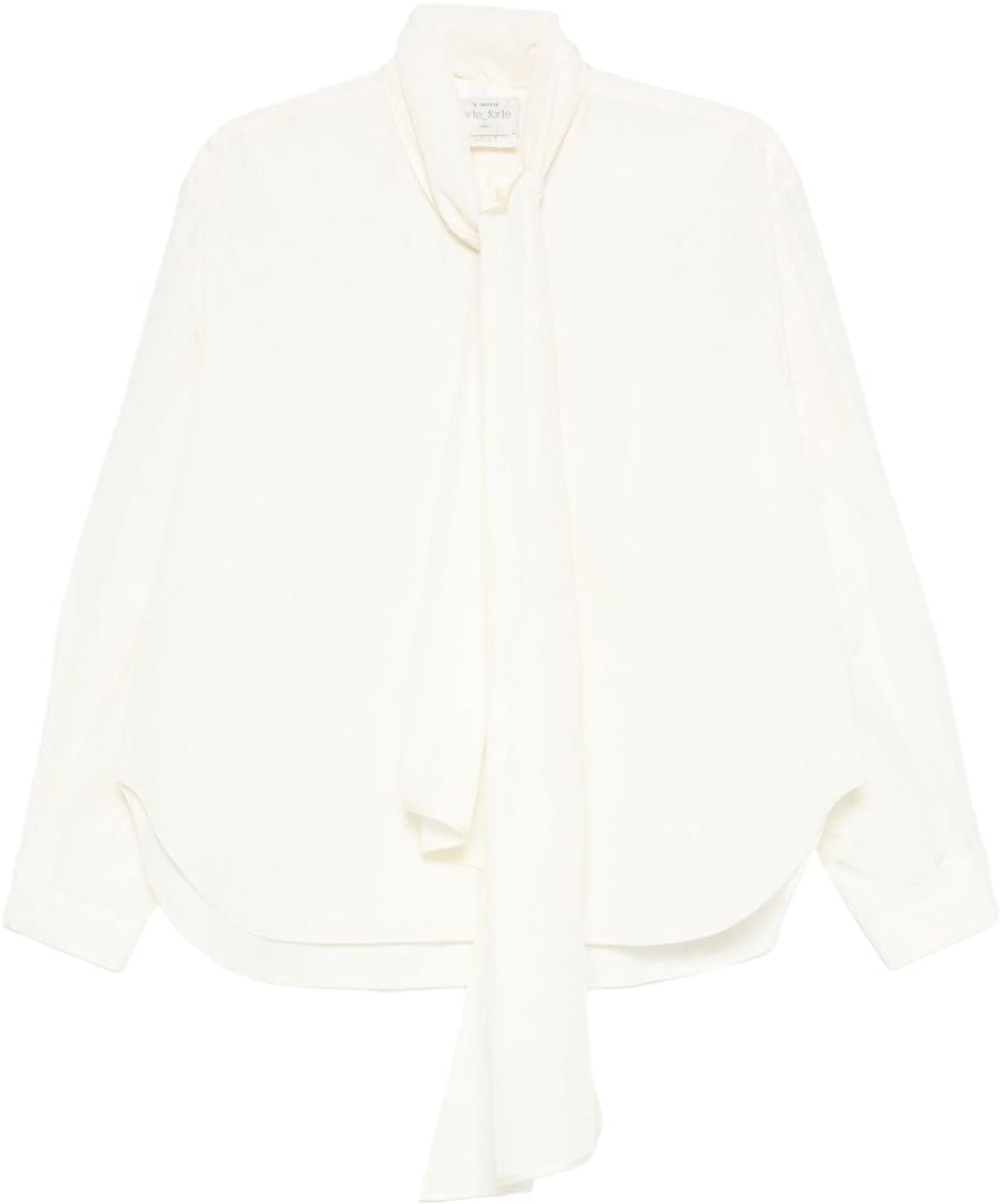 Forte Forte Shirts White Wit