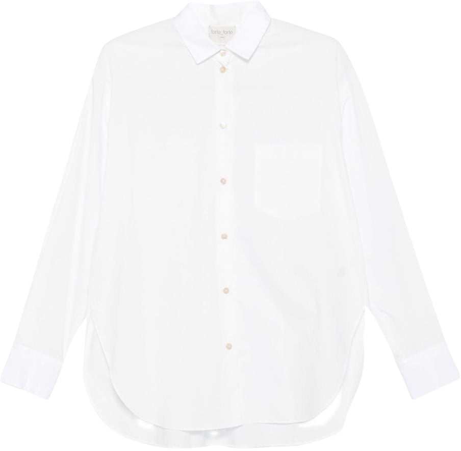 Forte Forte Shirts White Wit