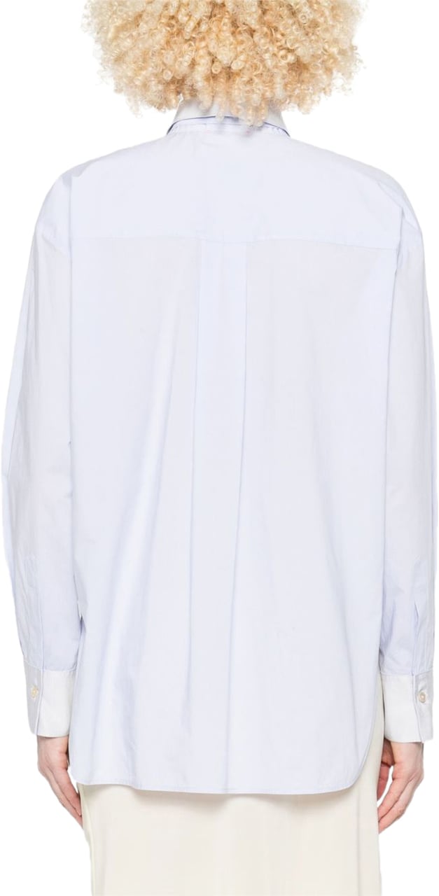 Forte Forte Shirts Clear Blue Blauw