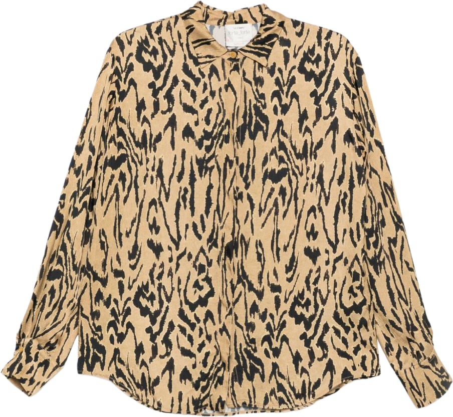 Forte Forte Shirts Brown Bruin