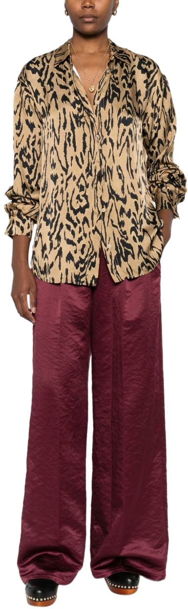 Forte Forte Shirts Brown Bruin