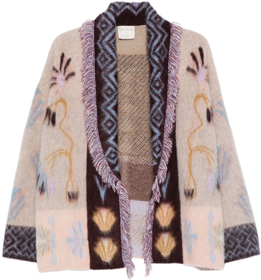 Forte Forte Sweaters Ivory Wit