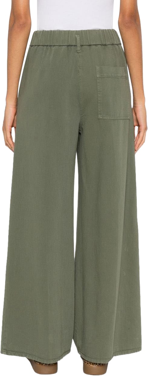 Forte Forte Trousers Kaki Bruin