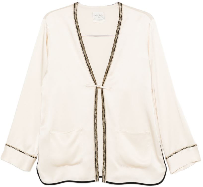 Forte Forte Jackets Bianco Wit