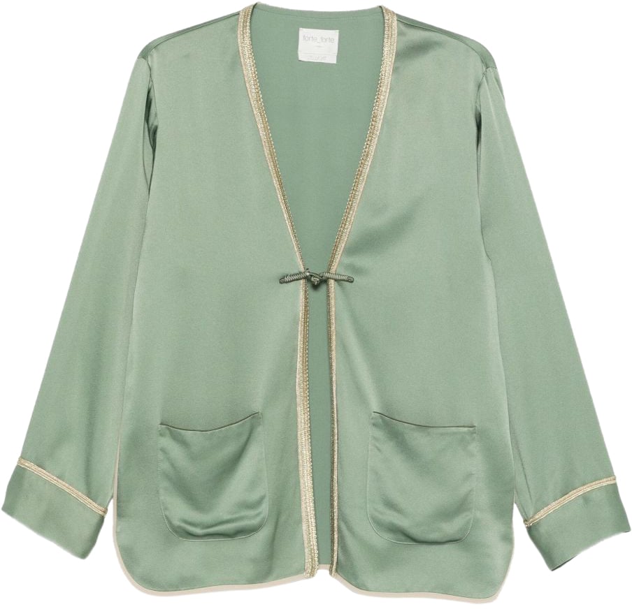 Forte Forte Jackets Green Groen