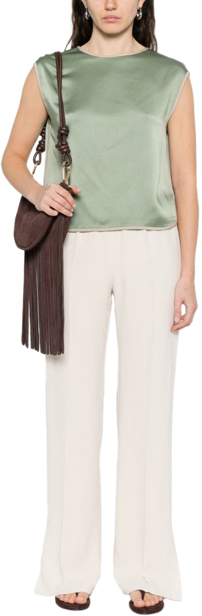Forte Forte Trousers White Wit