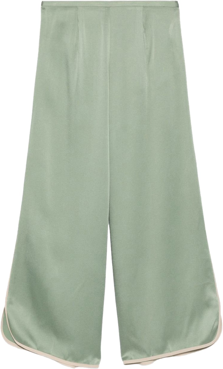 Forte Forte Trousers Green Groen