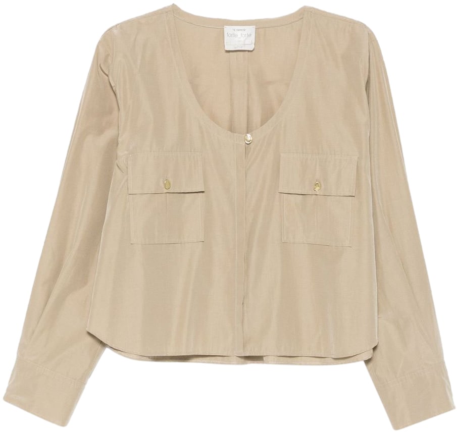 Forte Forte Shirts Beige Beige