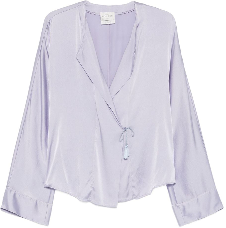 Forte Forte Shirts Lilac Paars
