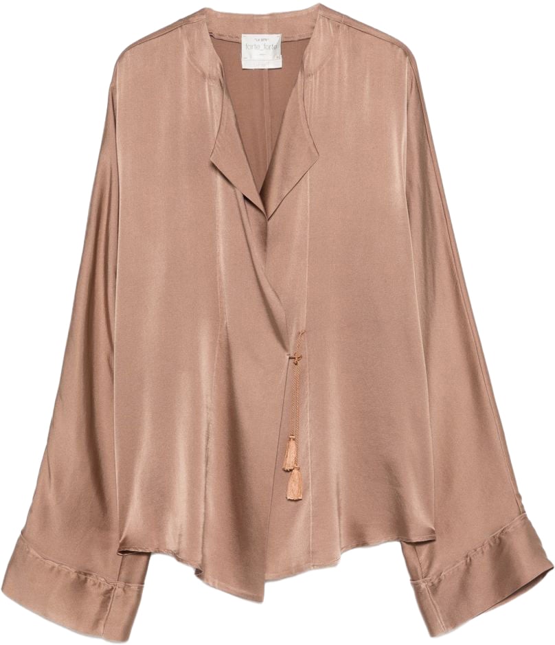 Forte Forte Shirts Brown Bruin