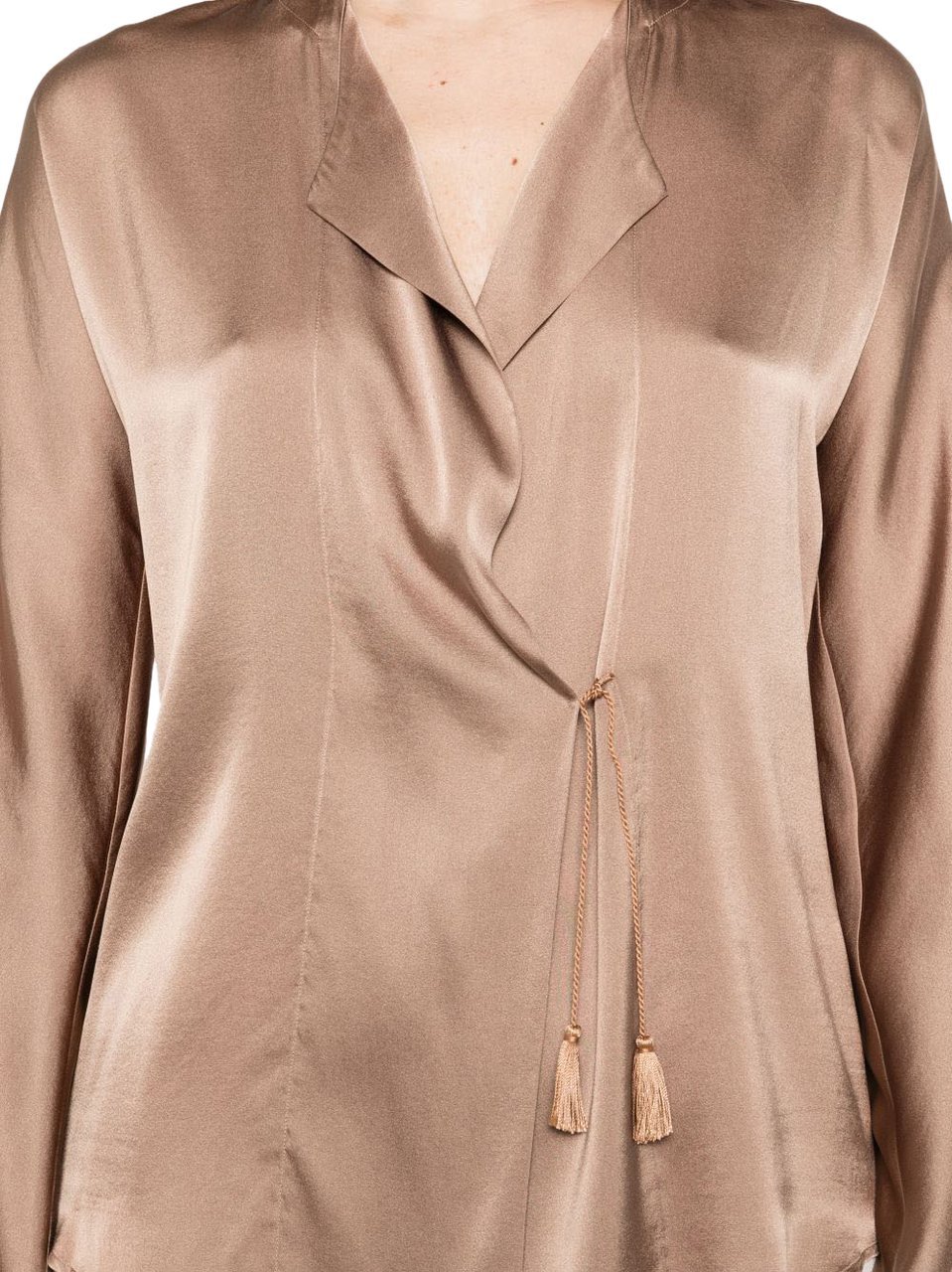 Forte Forte Shirts Brown Bruin