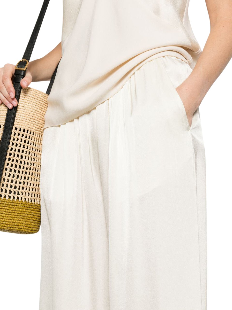 Forte Forte Trousers White Wit