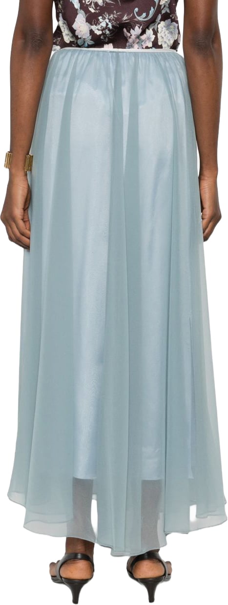 Forte Forte Skirts Grigio Lichtblauw