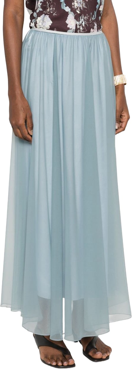 Forte Forte Skirts Grigio Lichtblauw