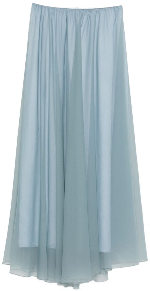 Forte Forte Skirts Grigio Lichtblauw