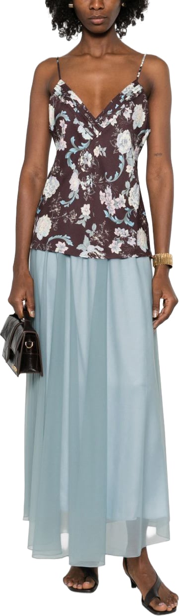 Forte Forte Skirts Grigio Lichtblauw