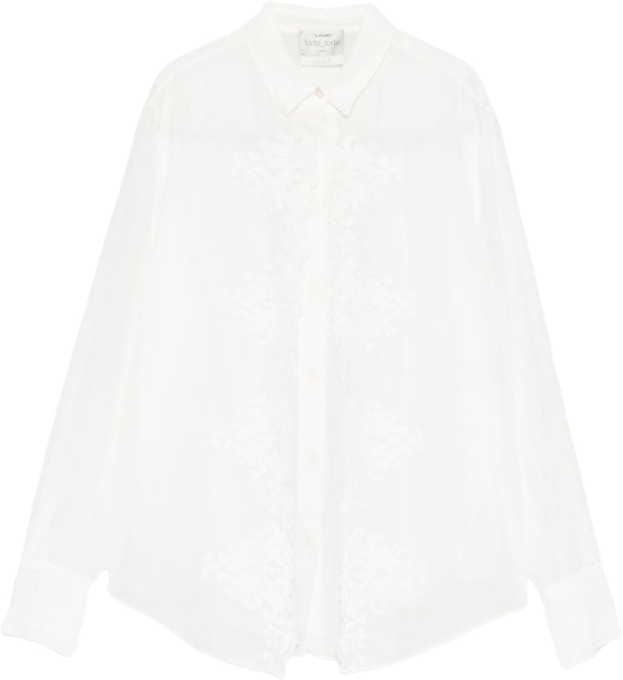 Forte Forte Shirts White Wit
