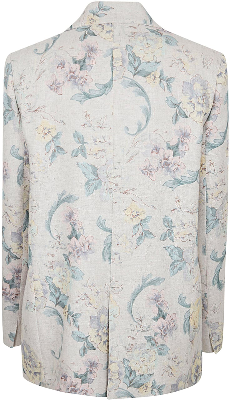 Forte Forte FORTE FORTE "peonia my love" vi/li hopsack jacket Paars