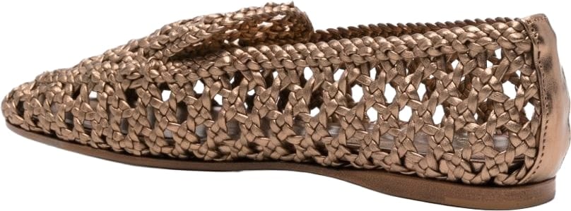 Forte Forte Flat Shoes Bronze Beige